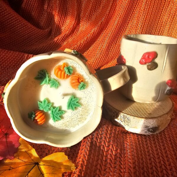 Bougie d'automne "pumpkin"