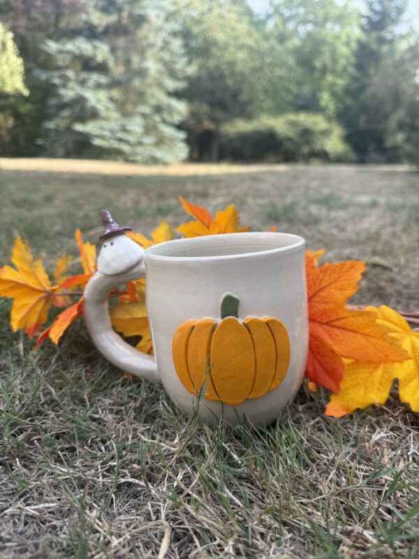 Tasse fantôme citrouille